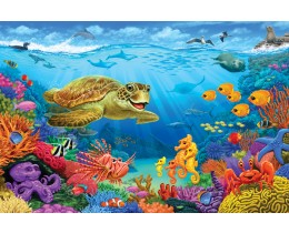 Ocean Reef Floor Puzzle (36 PC)