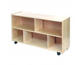Block Shelf Storage: Low Narrow