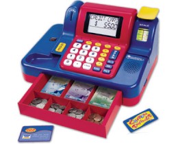 Teaching Cash Register w/Canadian Currency