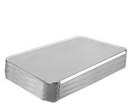 1/2 Size Aluminum Pans Lid  (100)