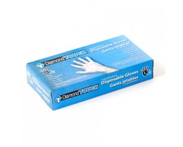 Diamond Touch Clear Poly Disposable Gloves